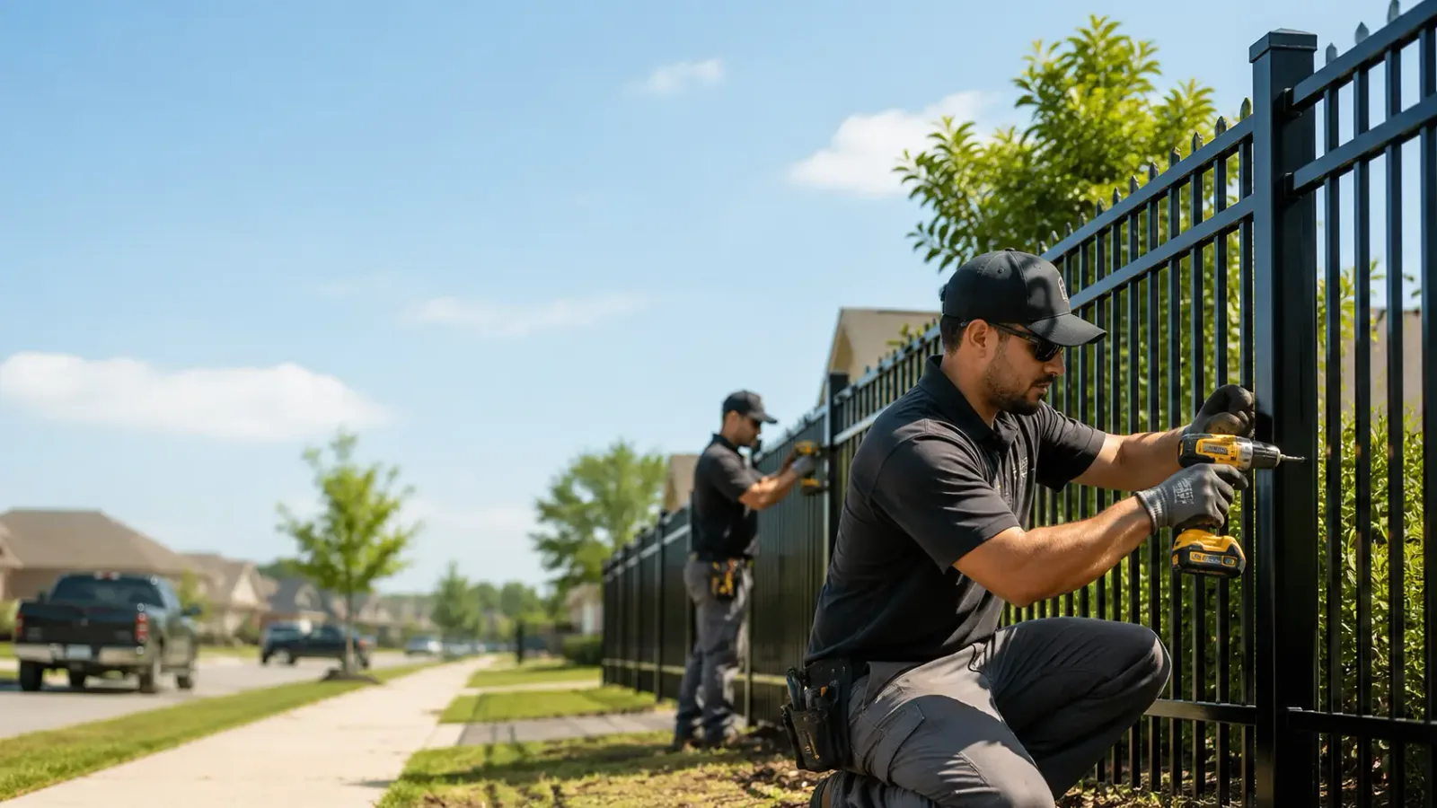 Metal Fence Installation in Goshen, OH